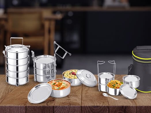 Best Quality Stainless Steel Tiffin Boxes